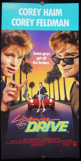 LICENSE TO DRIVE Poster