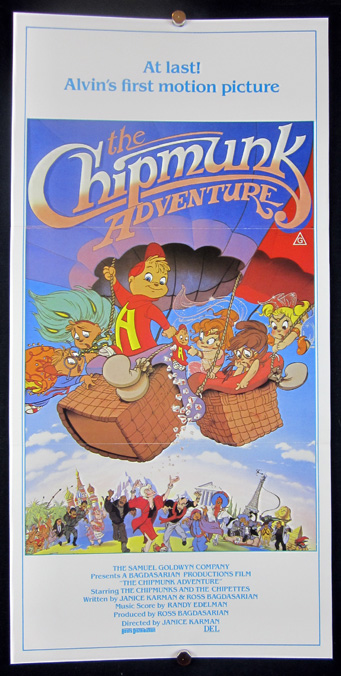 THE CHIPMUNK ADVENTURE Poster