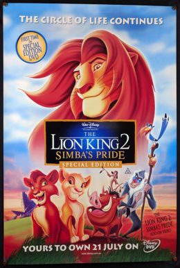 THE LION KING 2 Poster