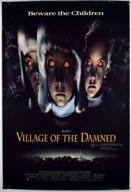 VILLAGE OF THE DAMNED Poster