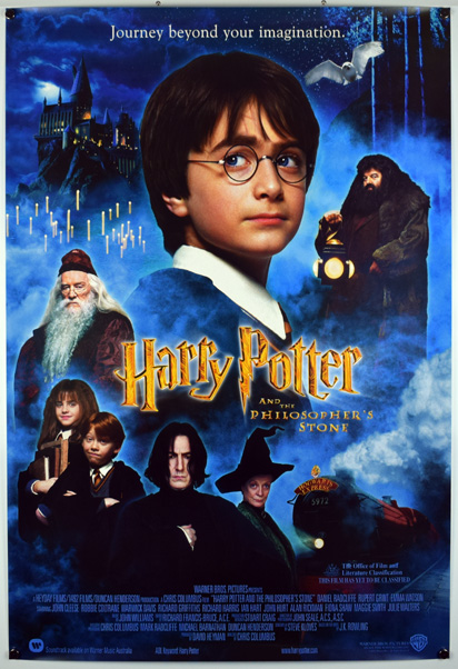 Image result for harry potter and the philosopher's stone film poster