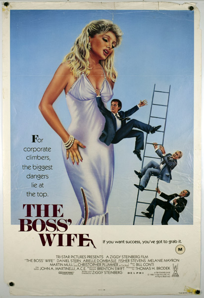 THE BOSS' WIFE Poster
