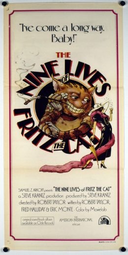 NINE LIVES OF FRITZ THE CAT Poster