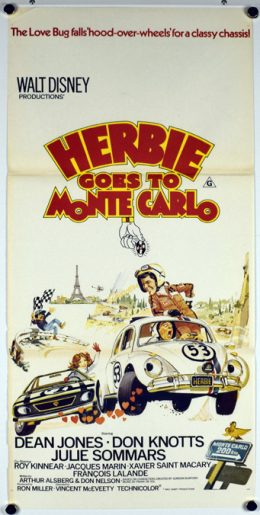 HERBIE GOES TO MONTE CARLO Poster